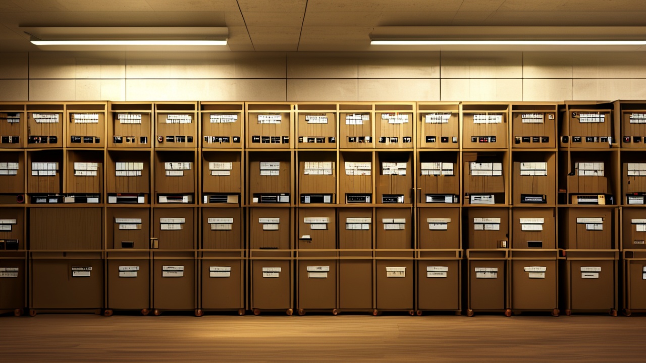 Arquivos organizados