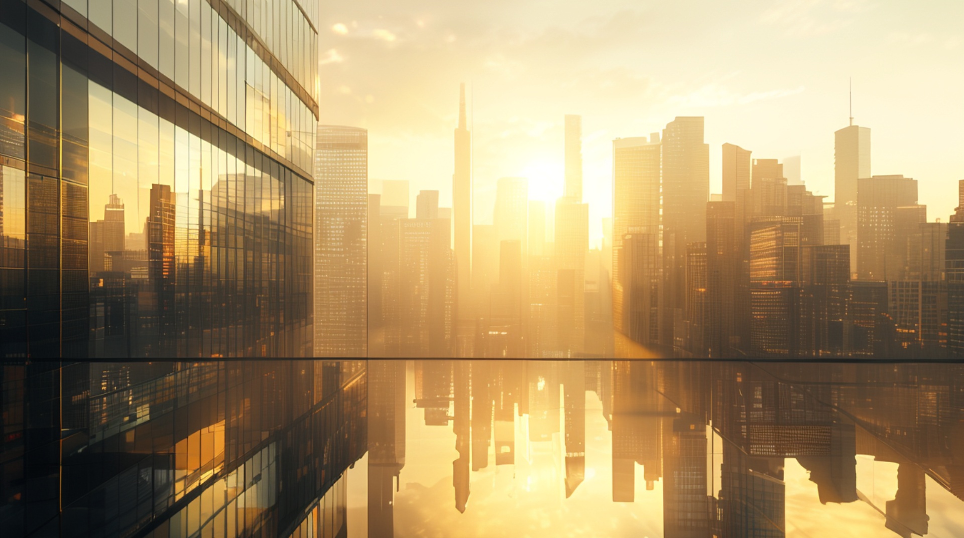 Vista panoramica de edificios modernos